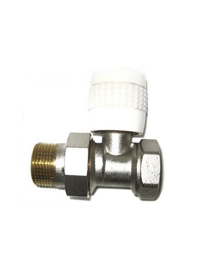 Клапан СТК (рег.№468190) ручной (компактный), для радиатора, прямой 1/2' (XTR1402) - 1