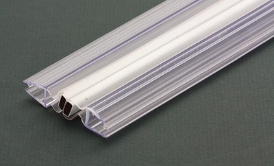Профиль силиконовый с магнитной лентой (магнит) на стекло 6 мм (190см) ПСВ-01 6-190 - 1
