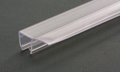 Профиль силиконовый (водоотсекатель) 'F' на стекло 6 мм (200см) ПСВ-02 6-200 (1шт) - 1