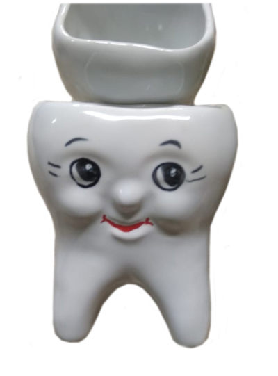 Стакан под зубные щетки 'Зуб' - 1