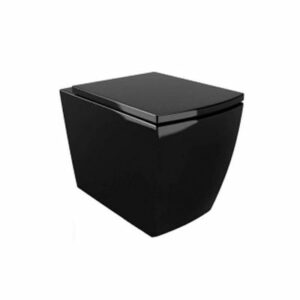 Унитаз подвесной G-050 (черный) (сиденье дюропласт в комплекте)