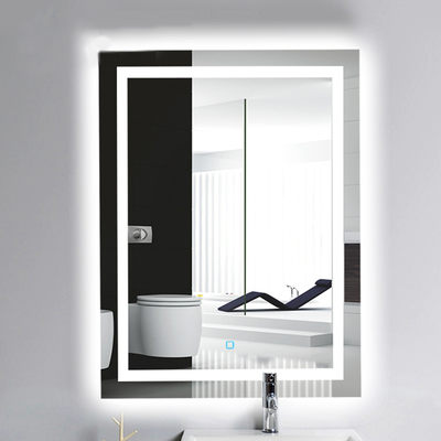 Зеркало для ванной комнаты (G601) GAPPO 60*80 с подсветкой - 1