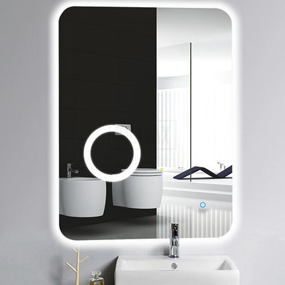 Зеркало для ванной комнаты (G602) GAPPO 60*80 с подсветкой - 1