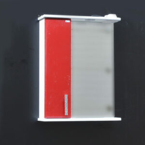 Зеркало-шкаф 'Марта-55' левый (Красный) 550*725*180