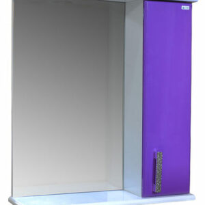 Зеркало-шкаф 'Марта-60' правый (Фиолетовый) 600*725*180