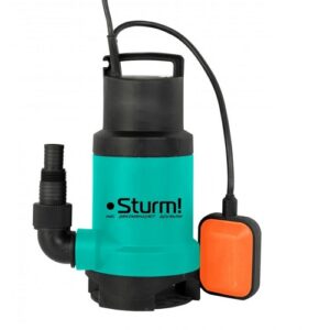 Насос для грязной воды 750Вт 230л/мин выкл-поплавок пластик Sturm WP9775P