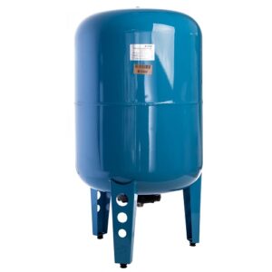 Гидроаккумулятор Джилекс ВП 100/100К вертикальный (пластиковый фланец, синий)