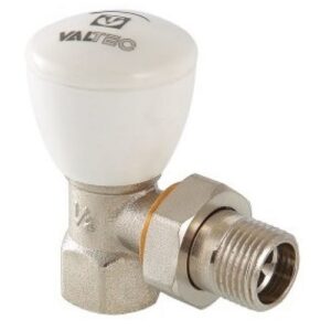 Клапан VALTEC ручной (компактный), для радиатора, угл. 1/2' (VT.007.LN.04)